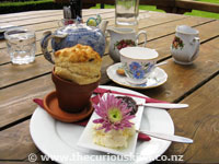 The Olde Creamery - potted scone and tea