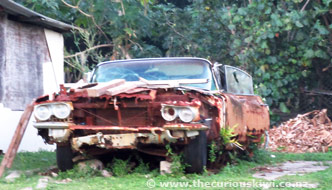 Plymouth Belvedere? Rusting in Peace on Tongatapu