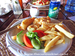 Fish 'n' Chip lunch at Royal Sunset