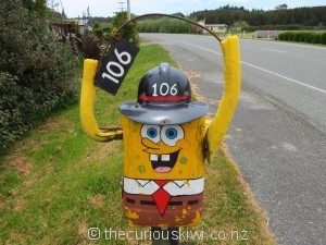 SpongeBob in Hokitika