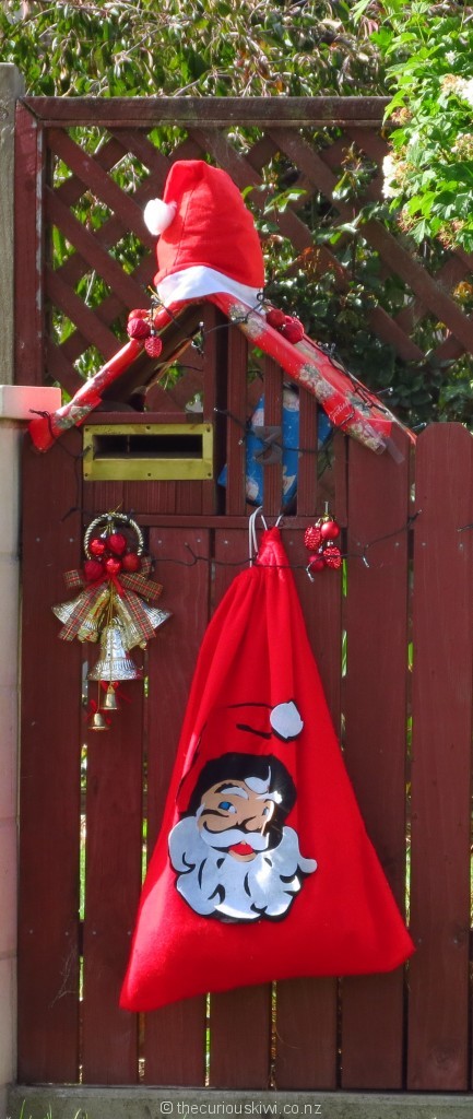 DIY Kiwi Christmas letter box in Ranfurly