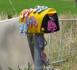 Letter box to match the jandal fence 