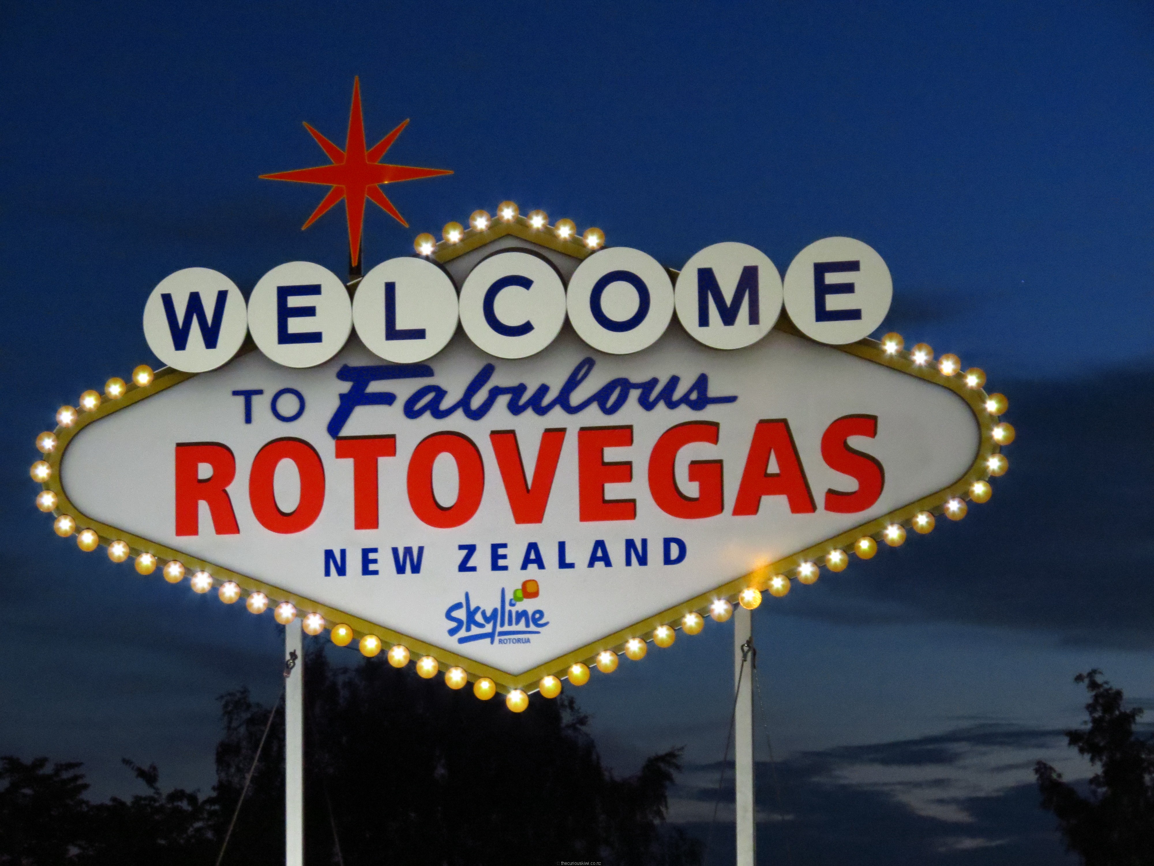 Rotovegas in lights 