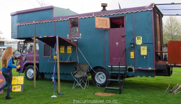 House truck tarot readings at Rotorua Gypsy Fair