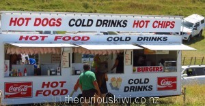 Hot food, cold drinks at the beach races
