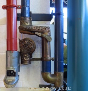Part of the pneumatic conveyor system