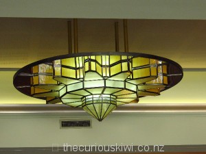 Art deco replica sunburst chandelier
