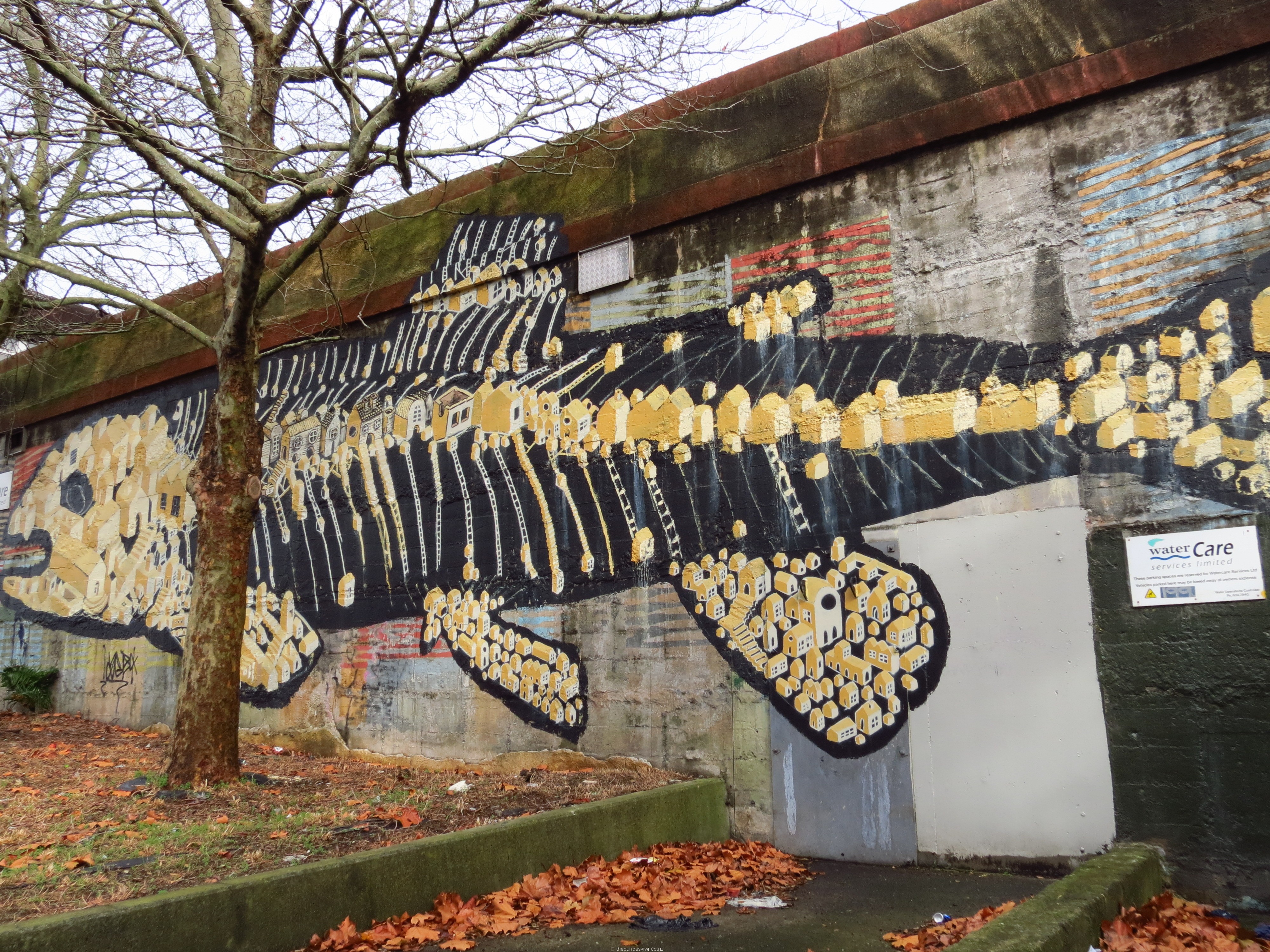 'Urban Fossil' by ENO, on Hereford Street - All Fresco 2013
