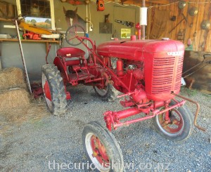 Vintage Farmall tractor