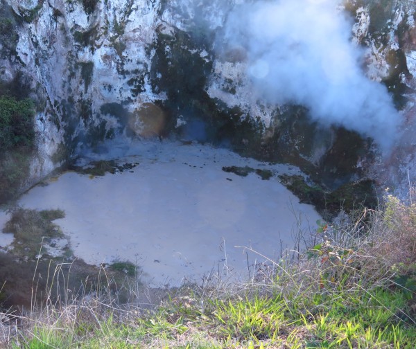Mud pool at Craters of the Moon
