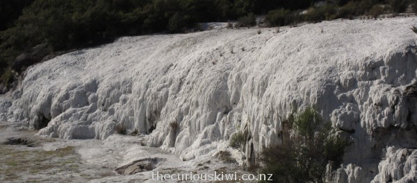 Golden Fleece Terrace up close - almost looks like a glacier. Known by Maori as Te Kapua - The Cloud.