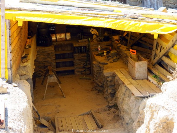Restoration of wine cellar in progress