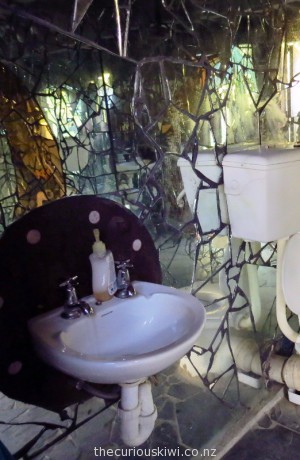 Shattered bathroom at Carlucci Land 