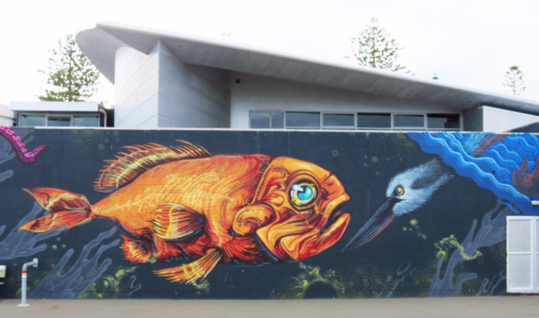 Napier Street Art - Sea Walls: Murals for Oceans | thecuriouskiwi NZ ...