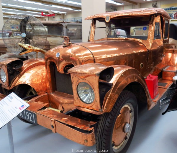 1920 copper Dodge at Southward Car Museum