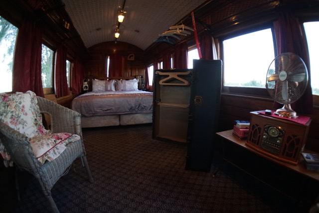 Train Carriage Accommodation at Te Anau Lodge
