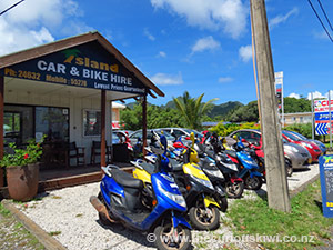 Motor Scooter Hire - Island Car & Bike Hire, Rarotonga